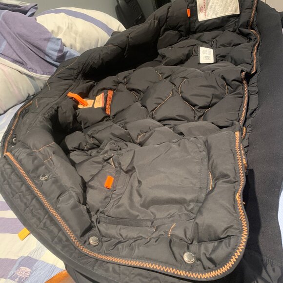 Parajumpers Gobi Down-Filled Hooded Bomber Jacket (Size XL) - Picture 10 of 11